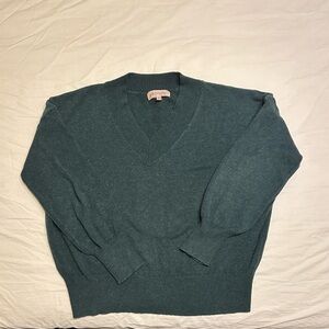 Philosophy Women’s Deep Teal V-Neck Sweater